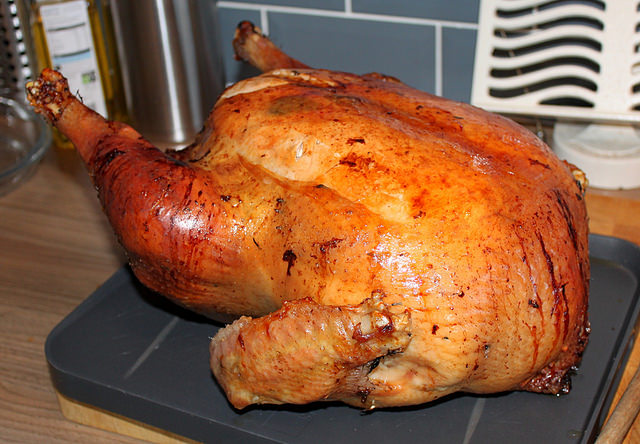 cooked turkey