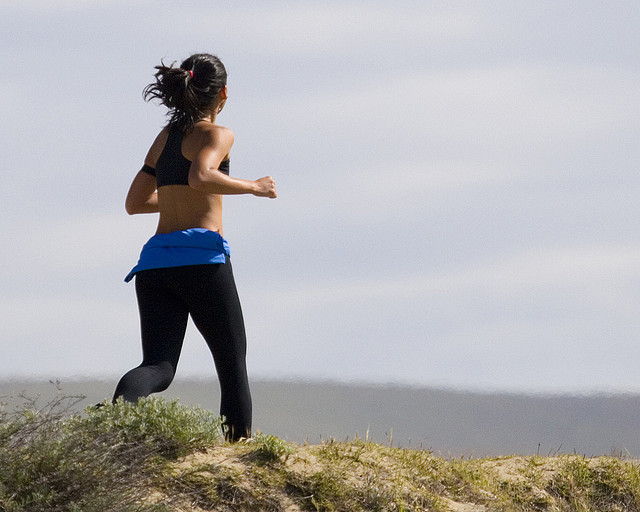 female runner