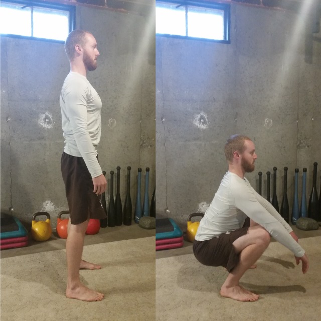 How To Do Bodyweight Squats With Excellent Technique Physical Living 