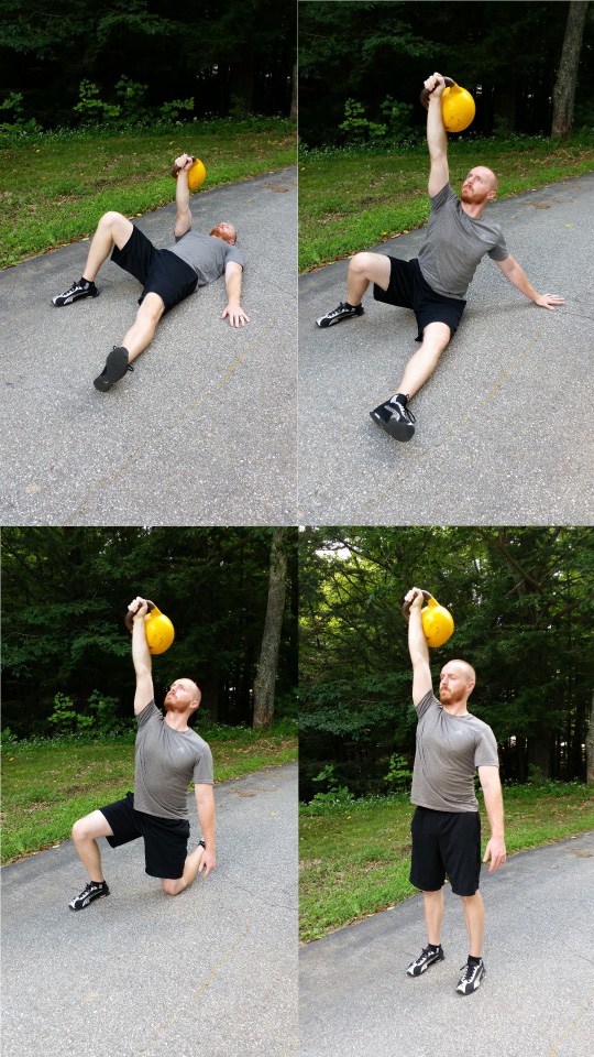 John Sifferman - Turkish Get-up with Kettlebell