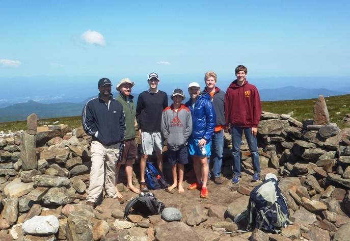 mt moosilauke hike group photo