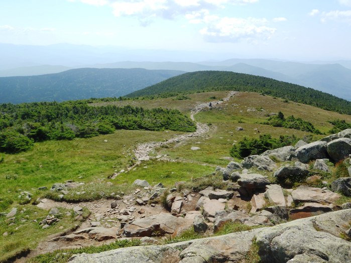 view from atop mt moosilauke